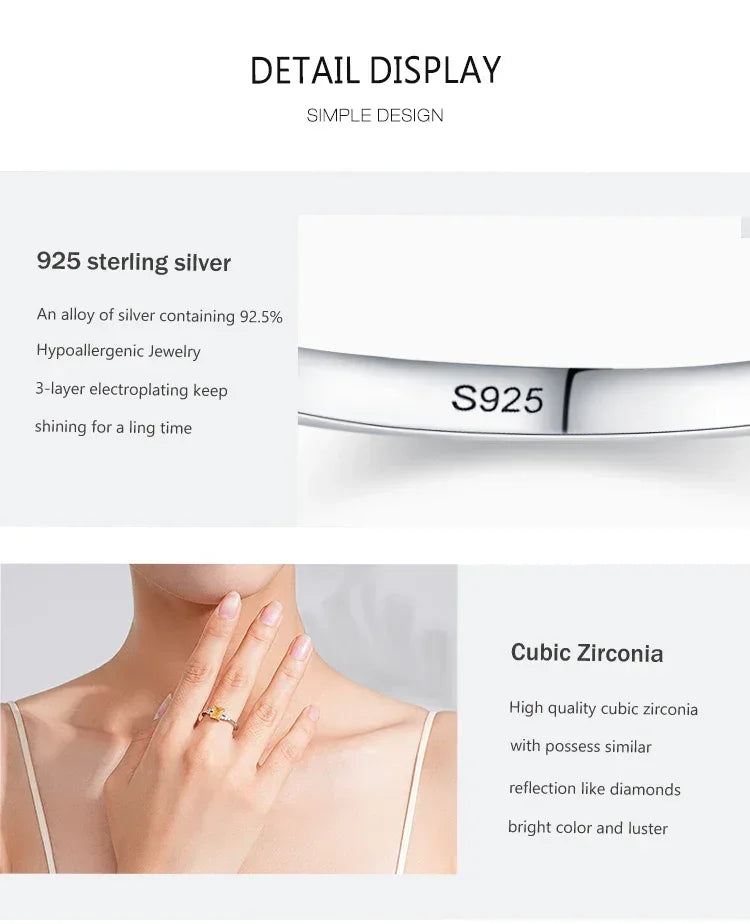 Radiant Zirconia Ring - TM & Co. Jewels