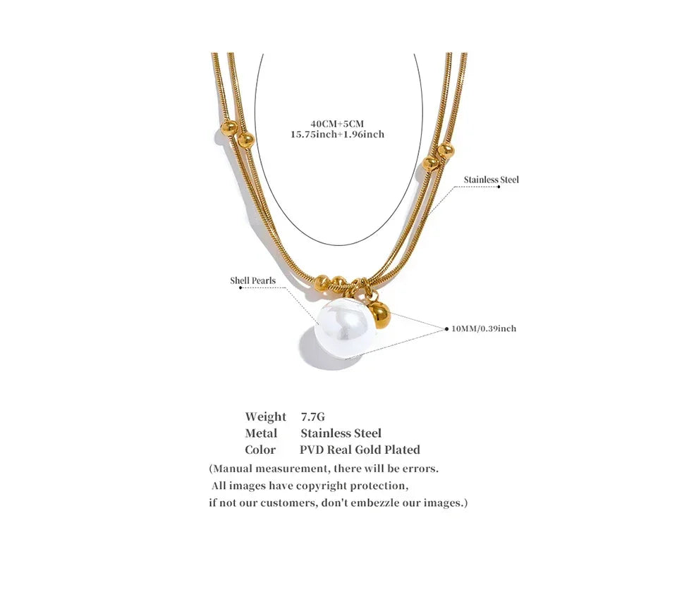 Radiant Pearl Necklace - TM & Co. Jewels