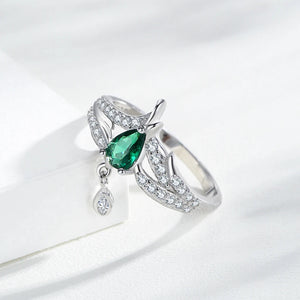 Verdant Tide Pendant Ring - TM & Co. Jewels