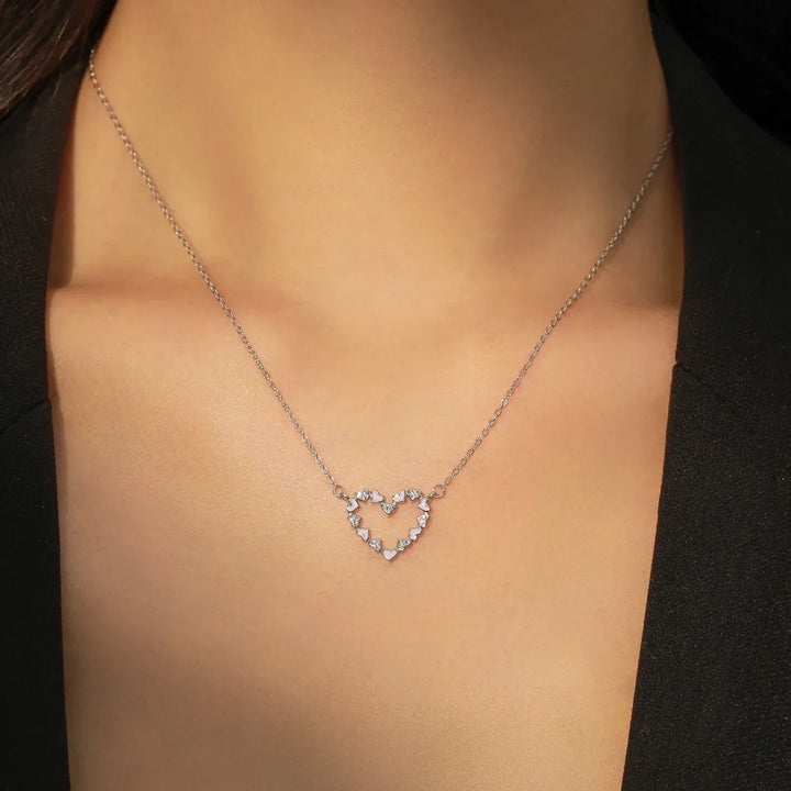 Purple Desire Heart Necklace - TM & Co. Jewels