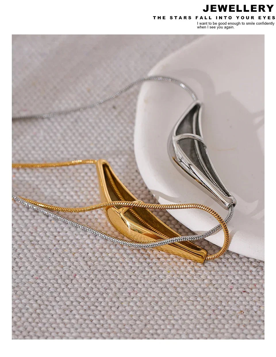 Modern Edge Collar - TM & Co. Jewels