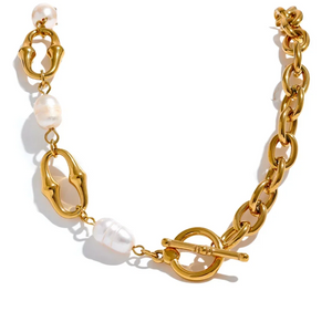 Golden Shoreline Necklace - TM & Co. Jewels