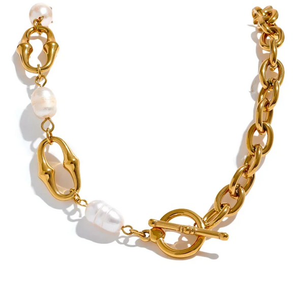 Golden Shoreline Necklace - TM & Co. Jewels